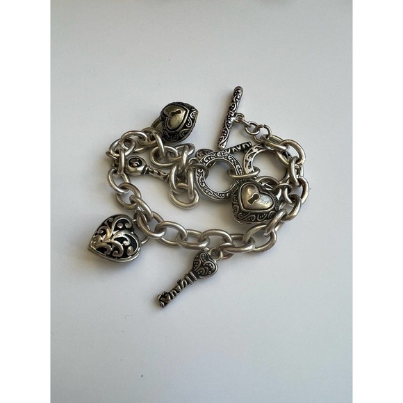 Silver Tone Charm Bracelet - Picture 4 of 5